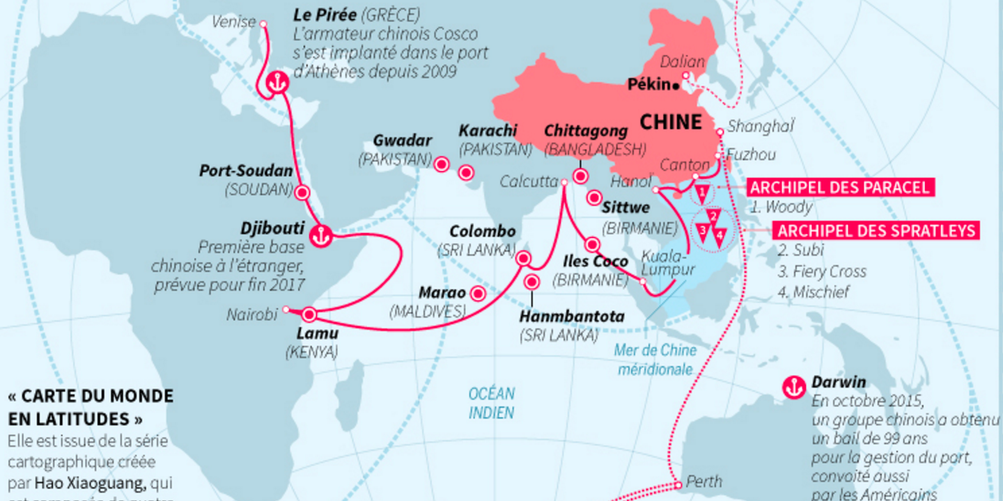 La Chine se cartographie au centre du monde